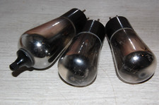 3er SET RADIO/ VERSTÄRKER RÖHREN ca. 1933 aus SELBSTBAU  EMPFÄNGER