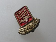 DDR Orden Abzeichen FDGB 40