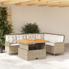 Polyrattan Rattan Lounge Set
