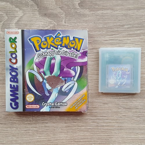 Pokemon kristall edition ovp - kristall,
