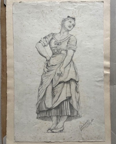 Akademische zeichnung 1916 - akademische, –