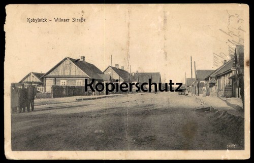 Alte postkarte kobylnick - postkarte,