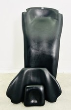 Sirona M1 Polsterset 3-teilig Schwarz Behandlungsstuhl Polster Zahnarzt GEPFLEGT