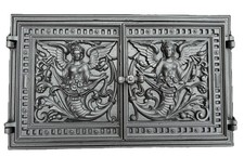 Antike Ofentür Warmhaltefach