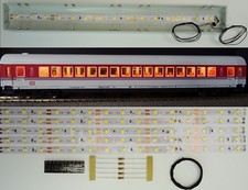 5 Stück 250mm LED Waggon