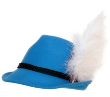 Trachtenhut türkis mit