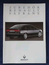 Renault Safrane Zubehör Prospekt 3.1996