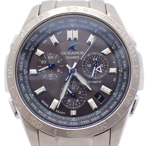 Casio oceanus classic solar - classic,