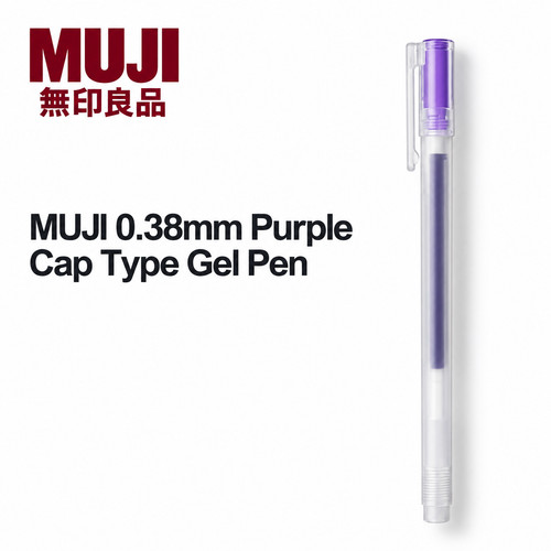 Muji lila kappe - 0,38, typ