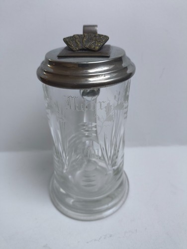 Alter glas bier - glas,