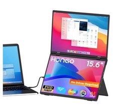 Tragbarer Monitor (Doppelmonitor) 15,6”