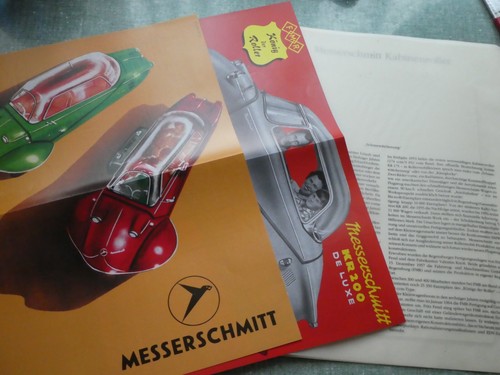Messerschmidt kabinenroller - messerschmidt,