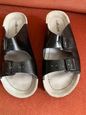 Rohde Pantoletten, schwarz, Gr. 41, NEU!