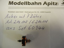 Märklin aus 60944  5-poliger Anker mit 7 Zähne 214118 /  E214118 als Ersatzteil