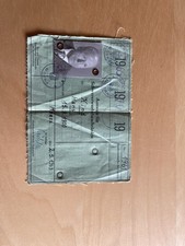 Schwerbehindertenausweis 1963