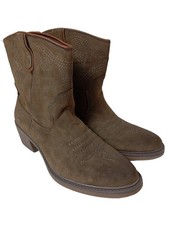 MUSTANG Westernstiefel Damen Stiefel Gr. DE 40 braun extravaganter Stil