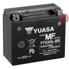YUASA AKKU YTX20L-BS 12V 18Ah