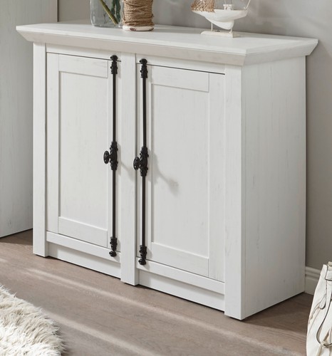 Kommode sideboard weiß pinie - kommode,