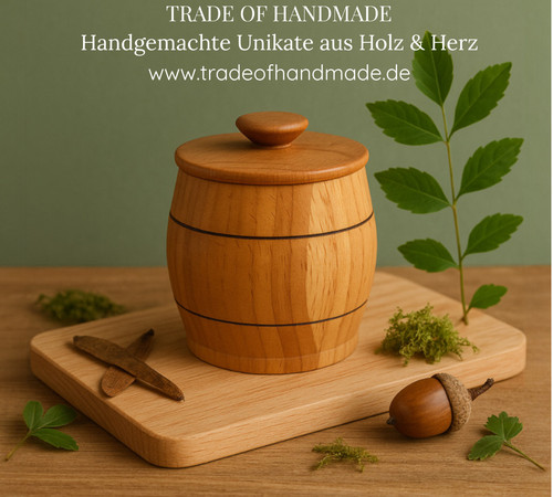 Handgemachte holzdose buche - handgemachte,