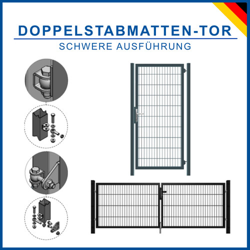 Gartentor gartentür 3 4m - gartentür, 1,2,3,4m