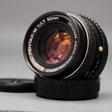SMC PENTAX-M  50mm F/1.7 - ASAHI PENTAX K mount lens