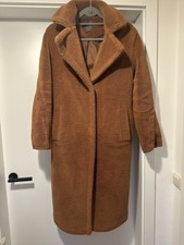 Primark Mantel Teddy 36 Damen Winter Frühjahr Herbst Braun 