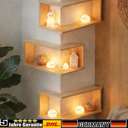 Ebenen eckregal holz - 3,