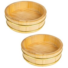 2pcs hölzerne Sushi