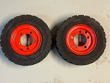 2x Komplettrad, Reifen, Trelleborg, 18x7-8, auf Linde, Still Felge