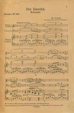 Der Zweifel, Romanze, M