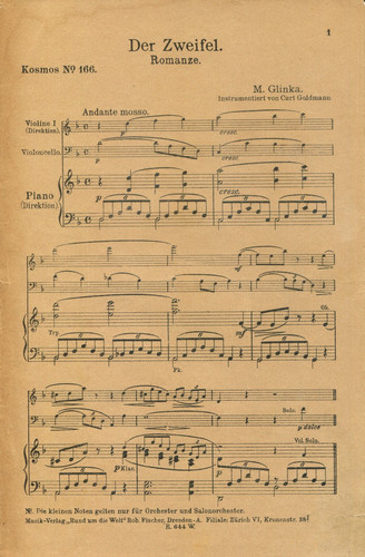 Der zweifel romanze m - zweifel,, romanze,