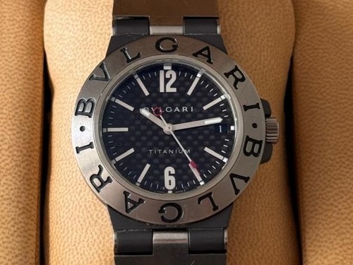 Bvlgari diagono titanium 38 - titanium, ti