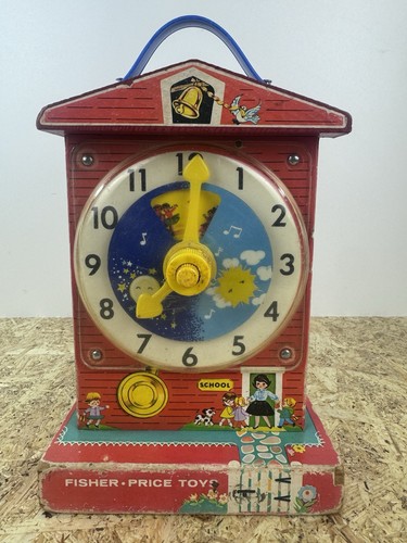 Fisher price vintage - price, spieluhr