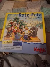 HABA Ratz-Fatz Ist Weihnachten Spiel, 1-6 Spieler, 3-12 Jahre
