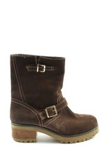 PHILLIP HARDY PARIS Schlüpf-Stiefeletten Damen Stiefeletten Gr. DE 37,5 braun