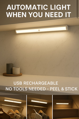 Led motion sensor light strip - led,
