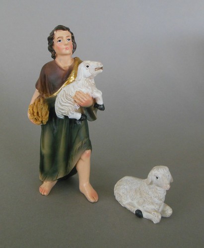 Hirte mit lamm - hirte,