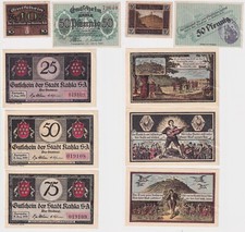 Banknoten notgeld stadt - notgeld,