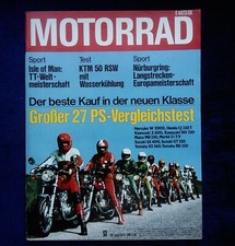 Das Motorrad 13/1977, KTM 50
