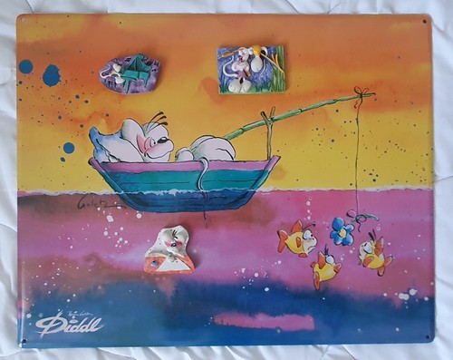 Diddl magnettafel mit - magnettafel, 3