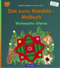 Das grosse bunte Mandala-Malbuch: BROCKHAUSEN Bastelbuch Bd. 2. Weihnachts-Stern