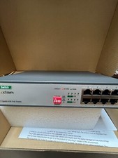 Dexlan Gigabit Switch 8 Port PoE+ DX1084-P60 Netzwerkswitch mit 8 Ports