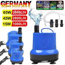 WASSERPUMPE TAUCHPUMPE SCHMUTZWASSERPUMPE KELLERPUMPE GARTEN AQUARIUM PUMPE 230V