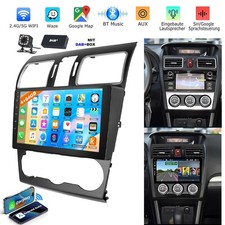 DAB+ 4+64G Android 14 Autoradio Für Subaru Forester XV WRX 2016-2018 Carplay GPS