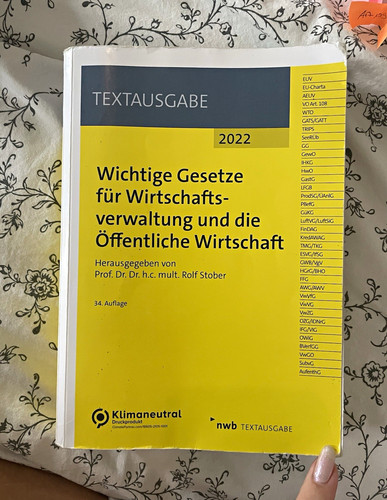 Wichtige gesetze für - wichtige,