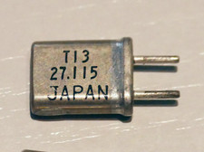 Fernsteuer-Quarz 27 MHz, Kanal T 13 (Sender)