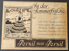 7. Persil Waschmittel Werbeanzeige Werbung Reklame 1929