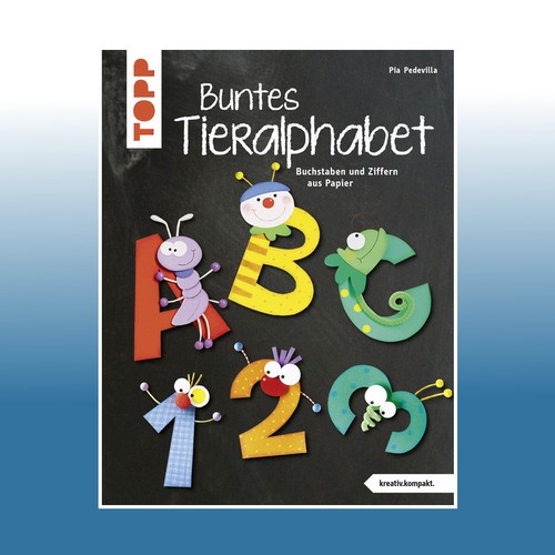 Buntes tieralphabet pia - tieralphabet, |