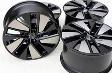 21 Zoll Audi E-Tron GT Felgen F83 FW Quattro Trapezmodul 4J3601025J Schwarzglanz