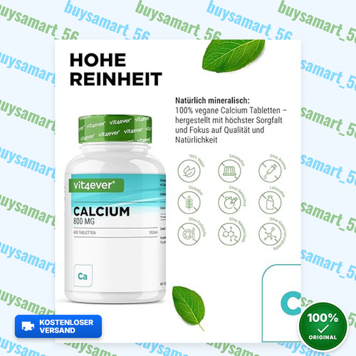Calcium 400 tabletten - -,